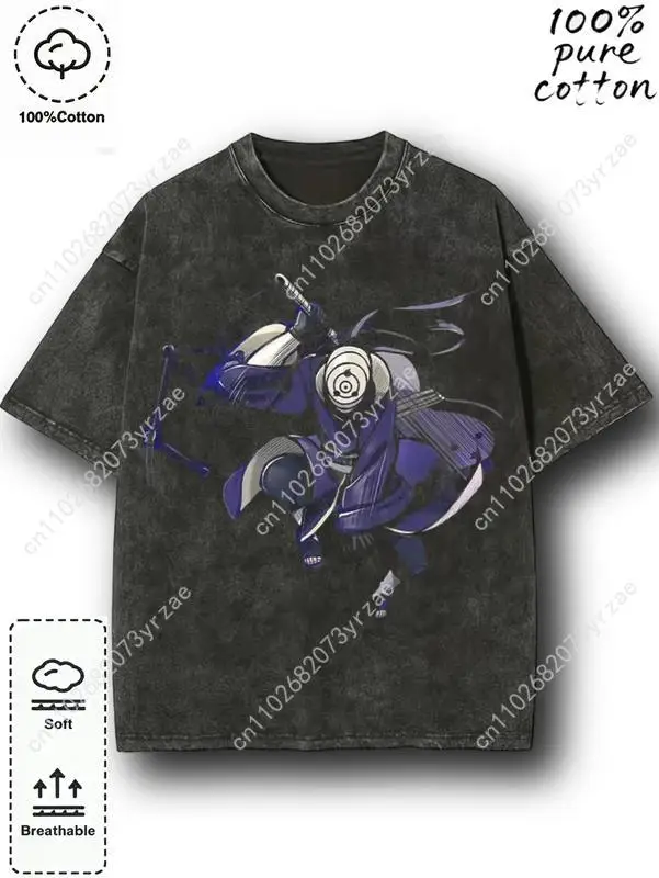 Retro Tshirt Earth Weapon Man Woman High Quality Vintage T Shirt Cotton Short Sleeves Fashion T-shirt Soft Breathable Tops