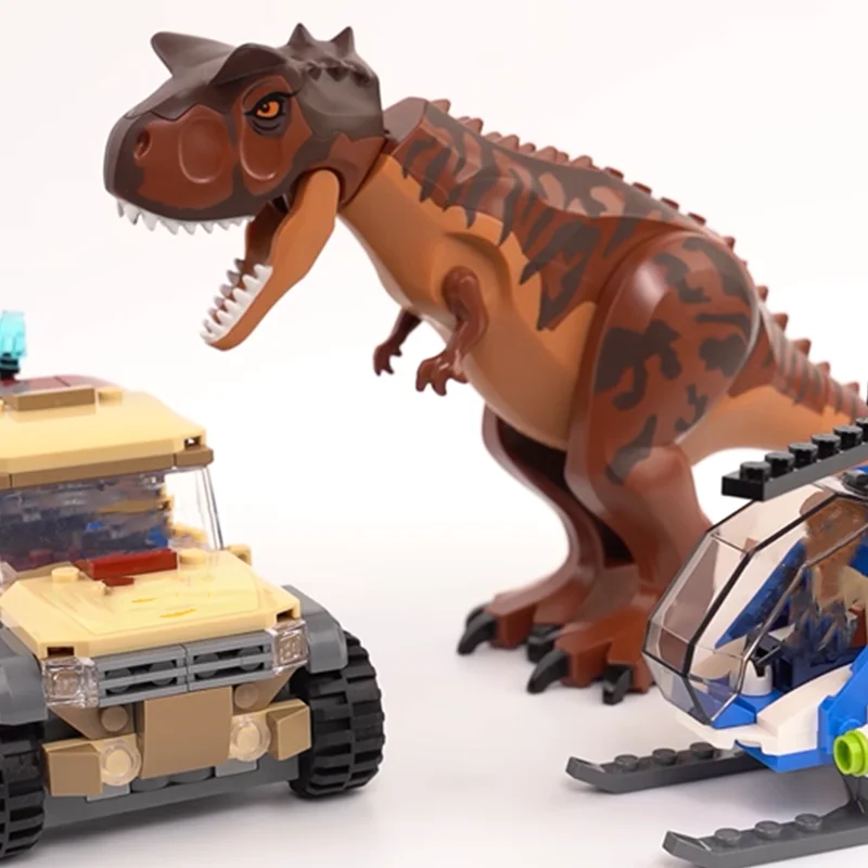 

Совместимые наборы для третьих вечеринок, серия «Мир динозавров», строительные блоки, аресты, карнотавр, сборка, игрушки для детей ﻿