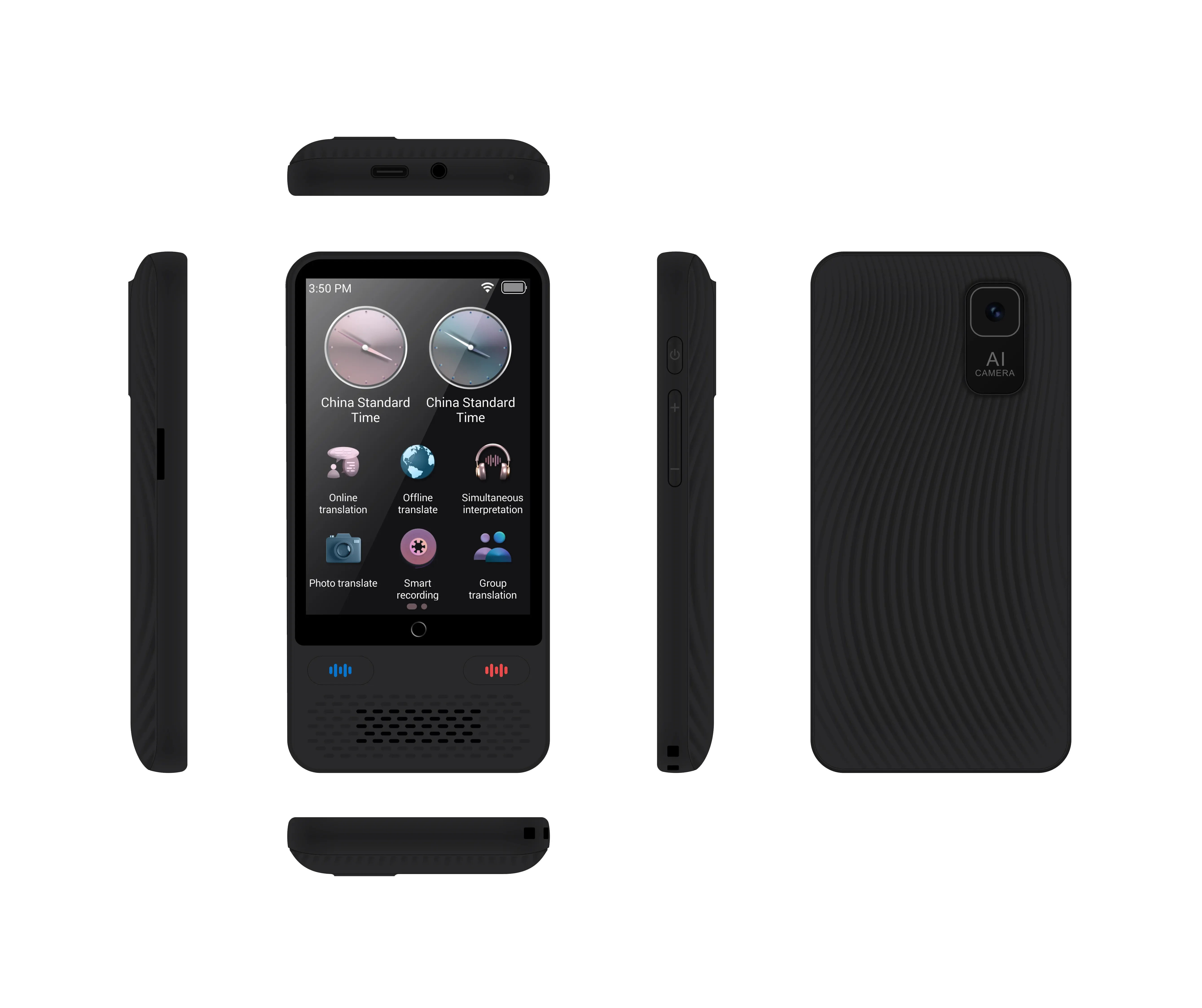 TJXL-2025 New S85 138 Languages Translator Real-Time Voice/Photo & 3.5" HD Screen - Offline Mode for Business Travel/Study Abroa