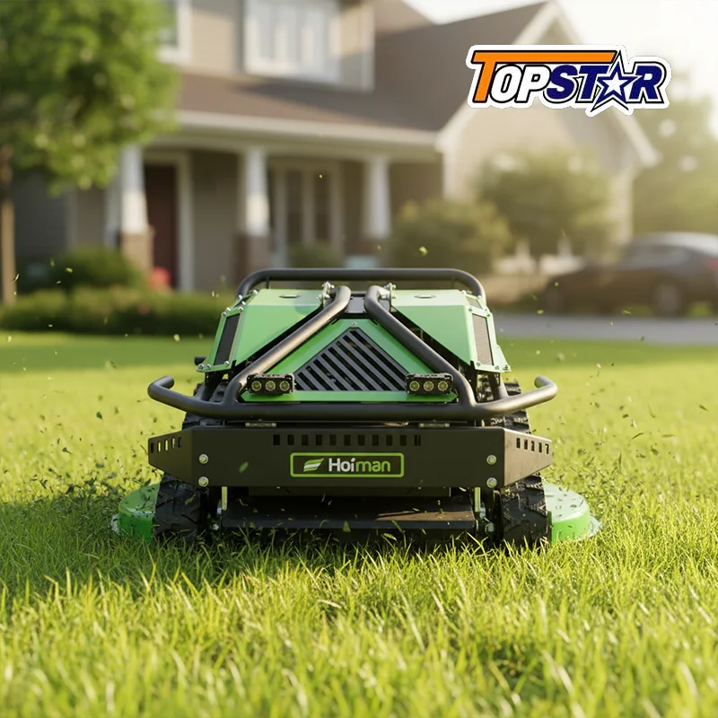 

Multifunctional Remote Control Lawn Mower with Auto Return Charging for Large Garden Commercial Area Efficient Mowing