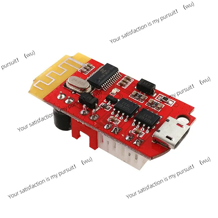 CT14 Micro 4.2 Stereo Bluetooth Power Amplifier Board Audio Module Class F 5W + 5W DIY Modified Speaker with Charging