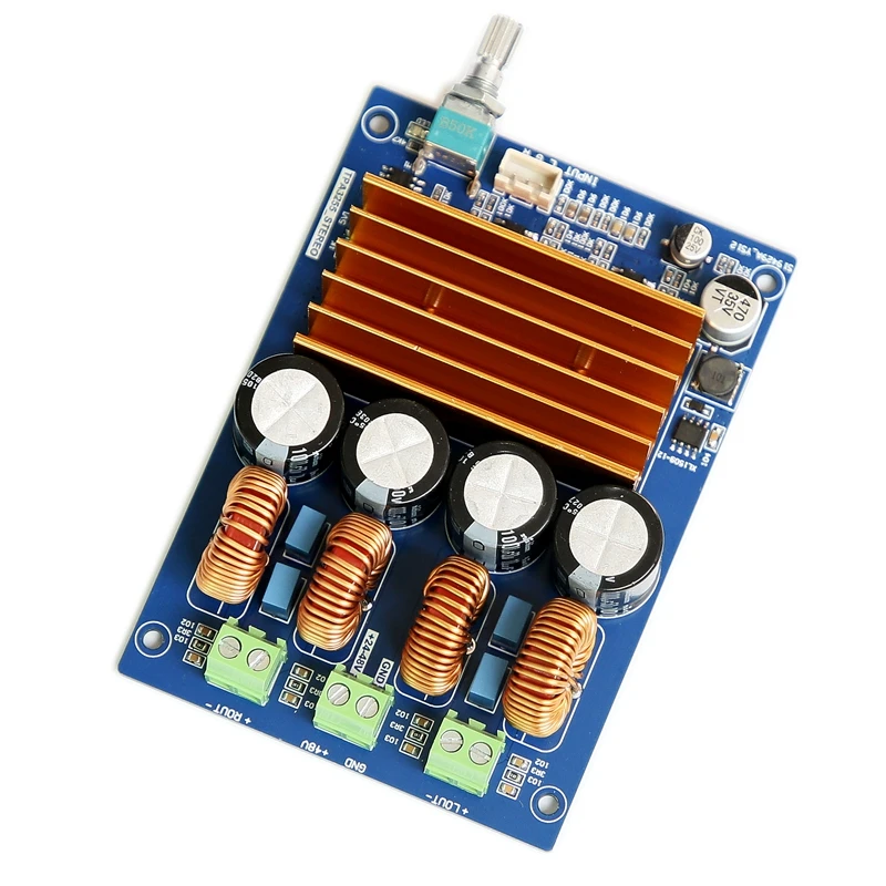 New DC24-48V 315W*2 4 Ohms TPA3255 2.0 Channel Class D Audio Amplifier Board