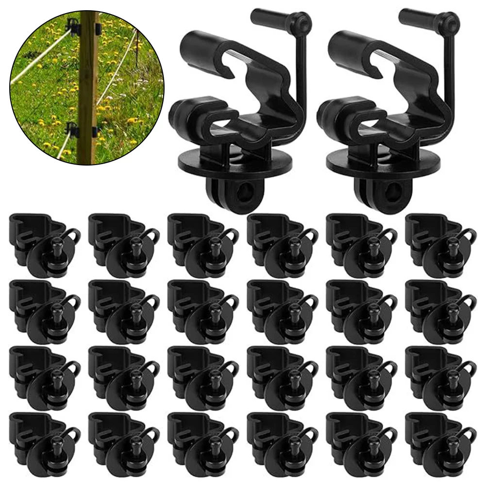 T Post Pin Lock Z Pin Lock Insulator ينطبق على 1-1 4 أعمدة يحمل سلكًا معزولًا بإحكام للتربية 20*15*10 سنتيمتر