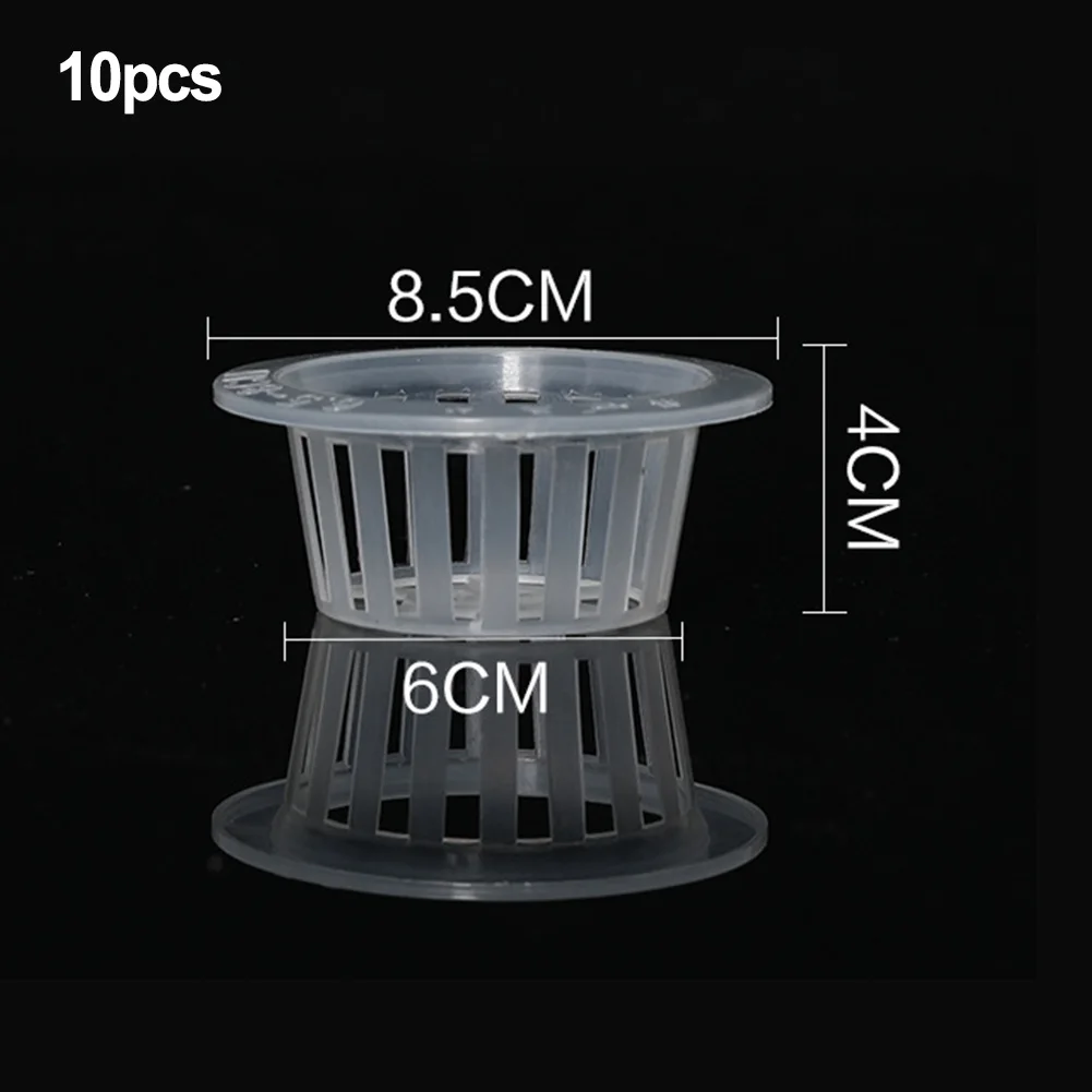 10pcs Soilless Mesh Net Basket Plant Veg Grow Nursery Cup Pot Sponge Tray Aeroponic Veg Colonization 10pcs Soilless