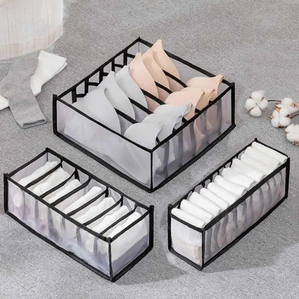 Mesh Wardrobe Organizer Boxes 4