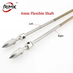 RC Boat RC Model Boat Shaft Kit 4mm Left/ Right Flexible Axle+Drive Dog+Plastic Gasket+Prop Nut For RC Boat（Gas Nitro）