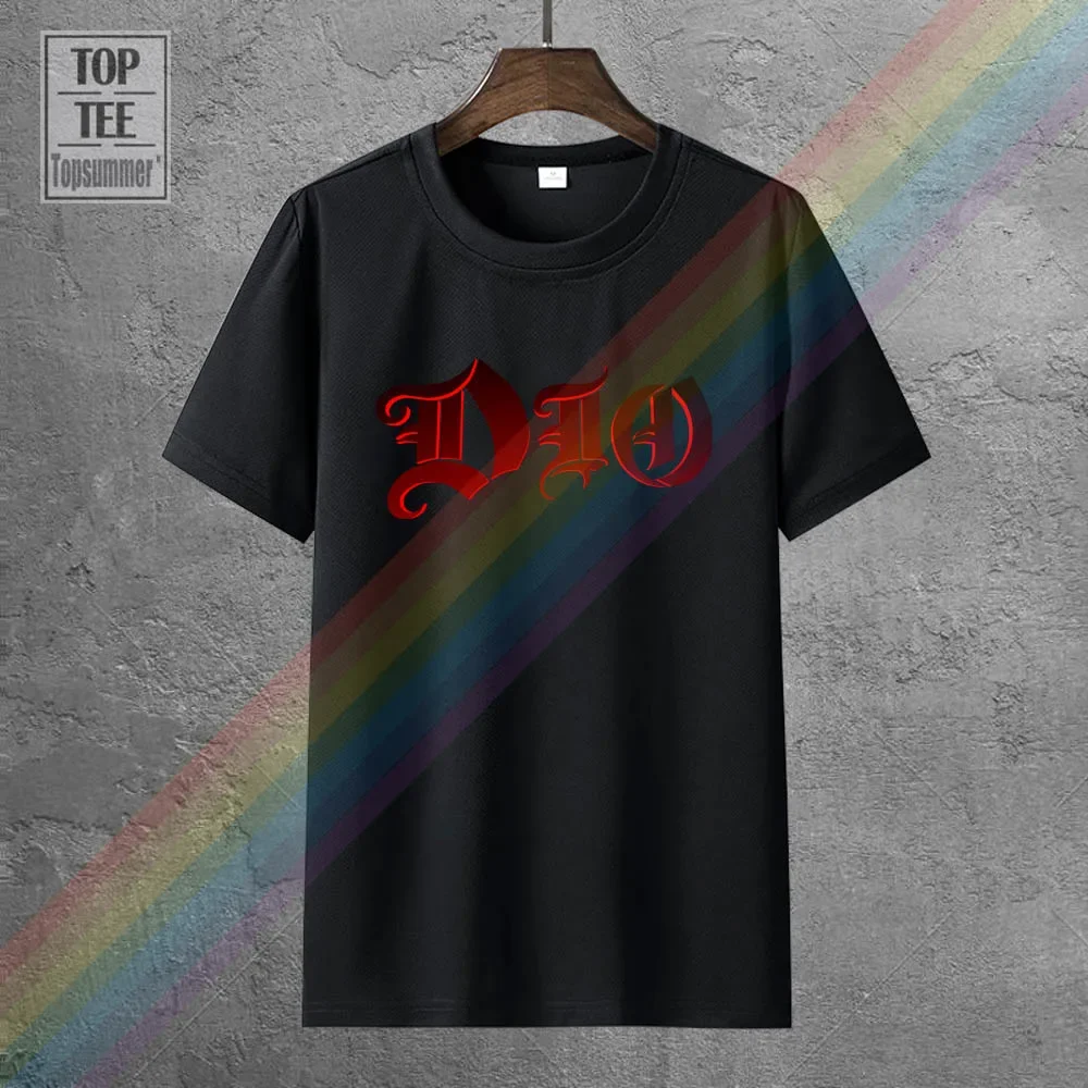 

Ronnie James Dio Man Black T Shirt Rock Band Tee Elf Shirt Black Sabath Metal