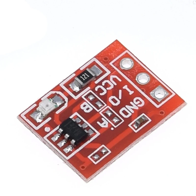 

TTP223 touch button module self-locking point capacitive switch single circuit transformation