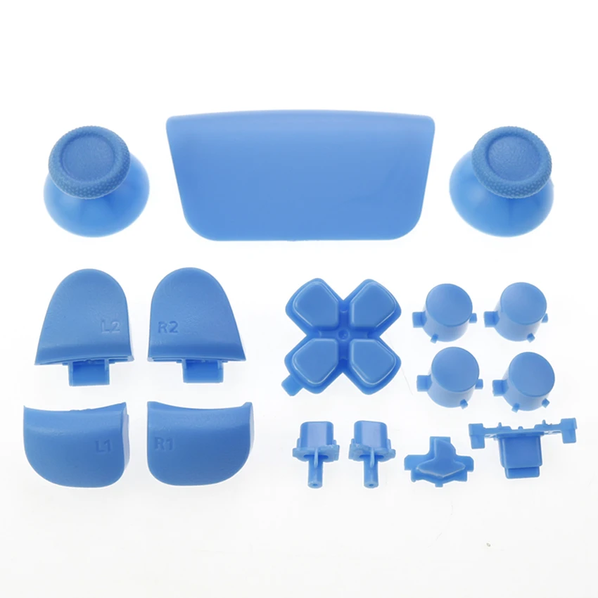 1 Set Full Button Kit For PS5 V2 2.0 BDM-020 Controller Gamepad Joysticks Cap D-pad R1 L1 R2 L2 Direction Key AB XY Buttons