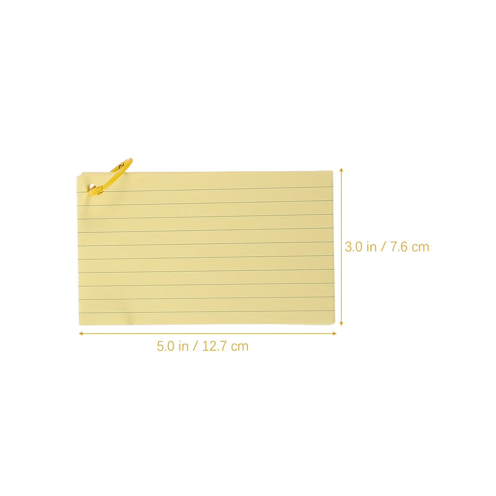 Loose-leaf Book Index Cards Simple Style Memo Blank Words Flashcards Pre Hole Punched Memory Storage for Office school Supplies