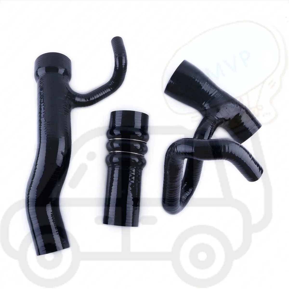 

For 1991-1997 Audi S4 S6 C4 2.2L AAN Car Accessories Auto Tools Turbo Boost Intercooler Hoses Silicone Tubes Kit 4PLY 11 Colors