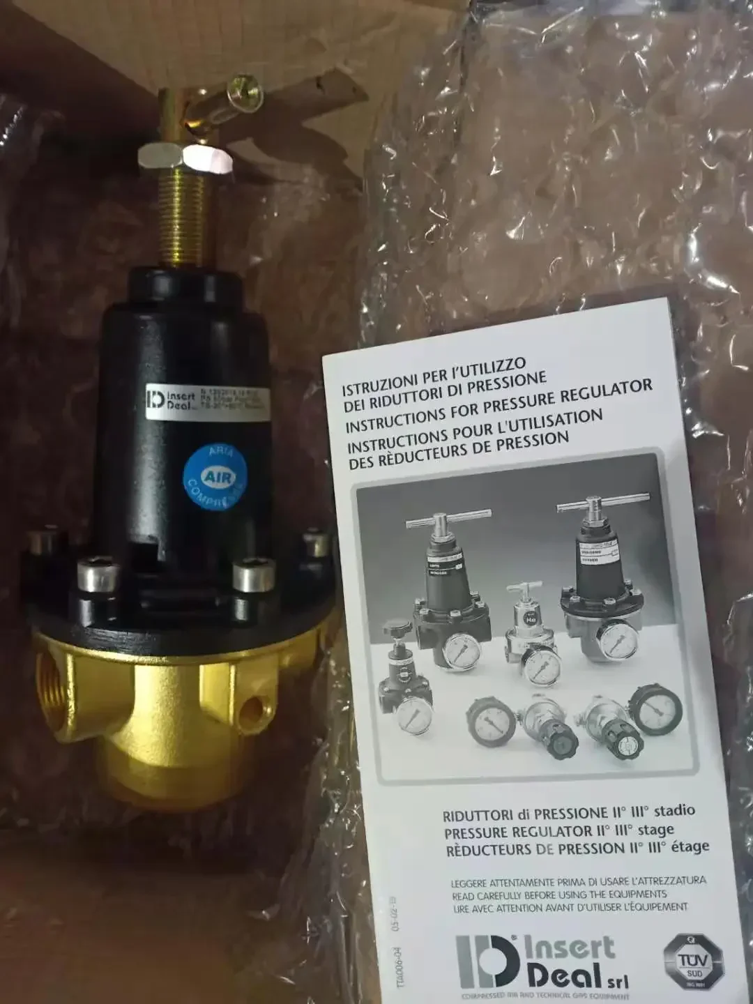 Italy ID INSERT DEAL High Pressure Reducing Valve R123L1 R123F1 R121L1