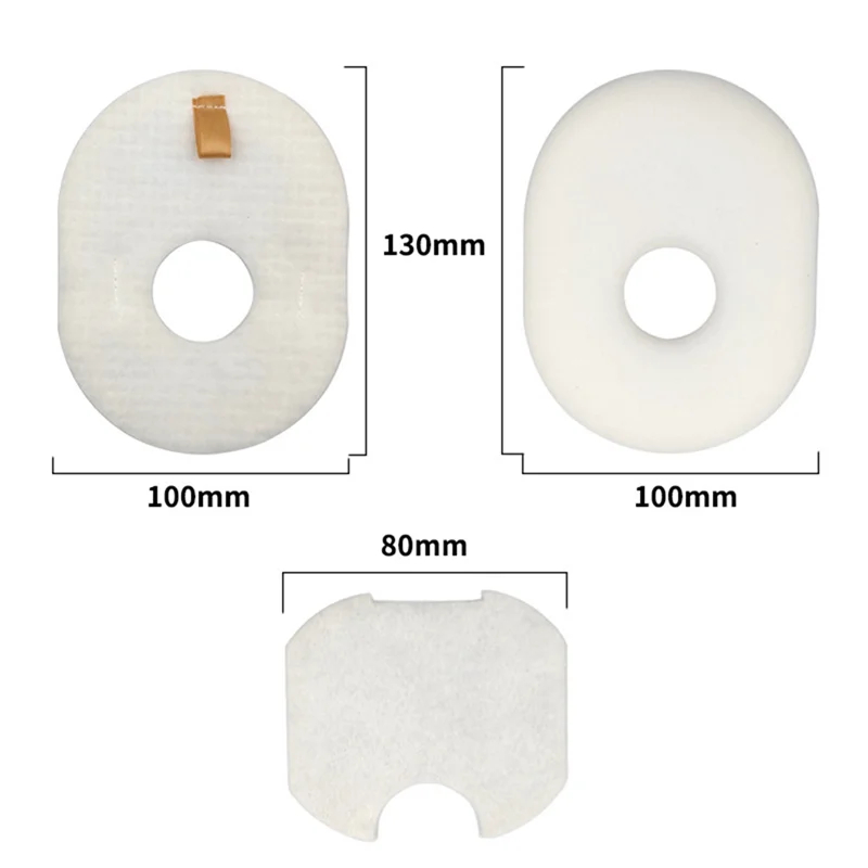 مجموعة مرشحات ABKR-2 مناسبة لملحقات المكنسة الكهربائية المحمولة Shark HV300/310