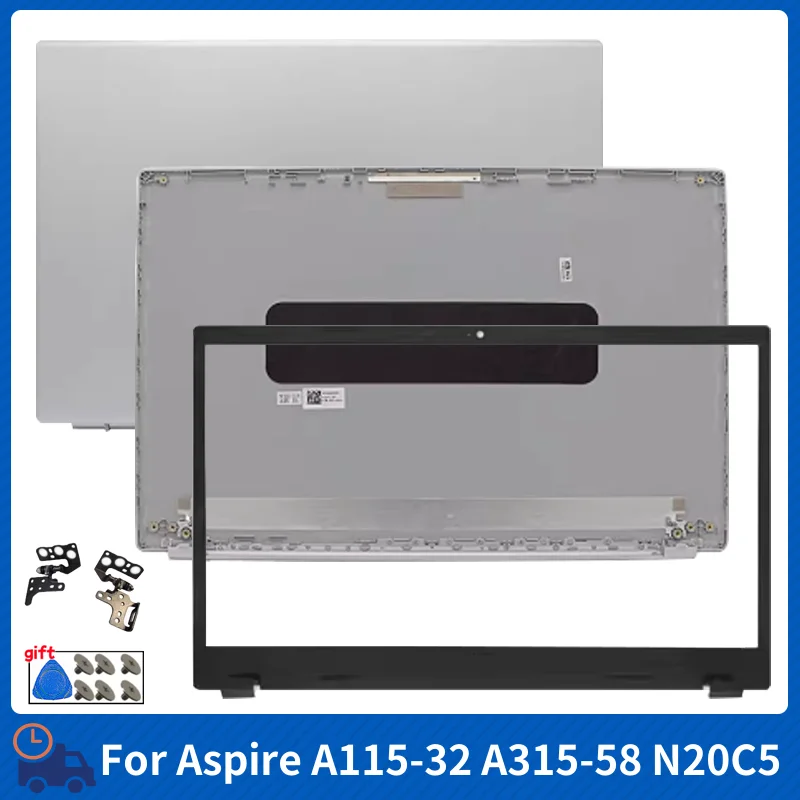 New For Aspire A115-32 A315-58 A315-35 A515-56G EX215-54 N20C5 S50-53 Laptop LCD Back Cover/Front Bezel/Hinges Rear Lid Top Case