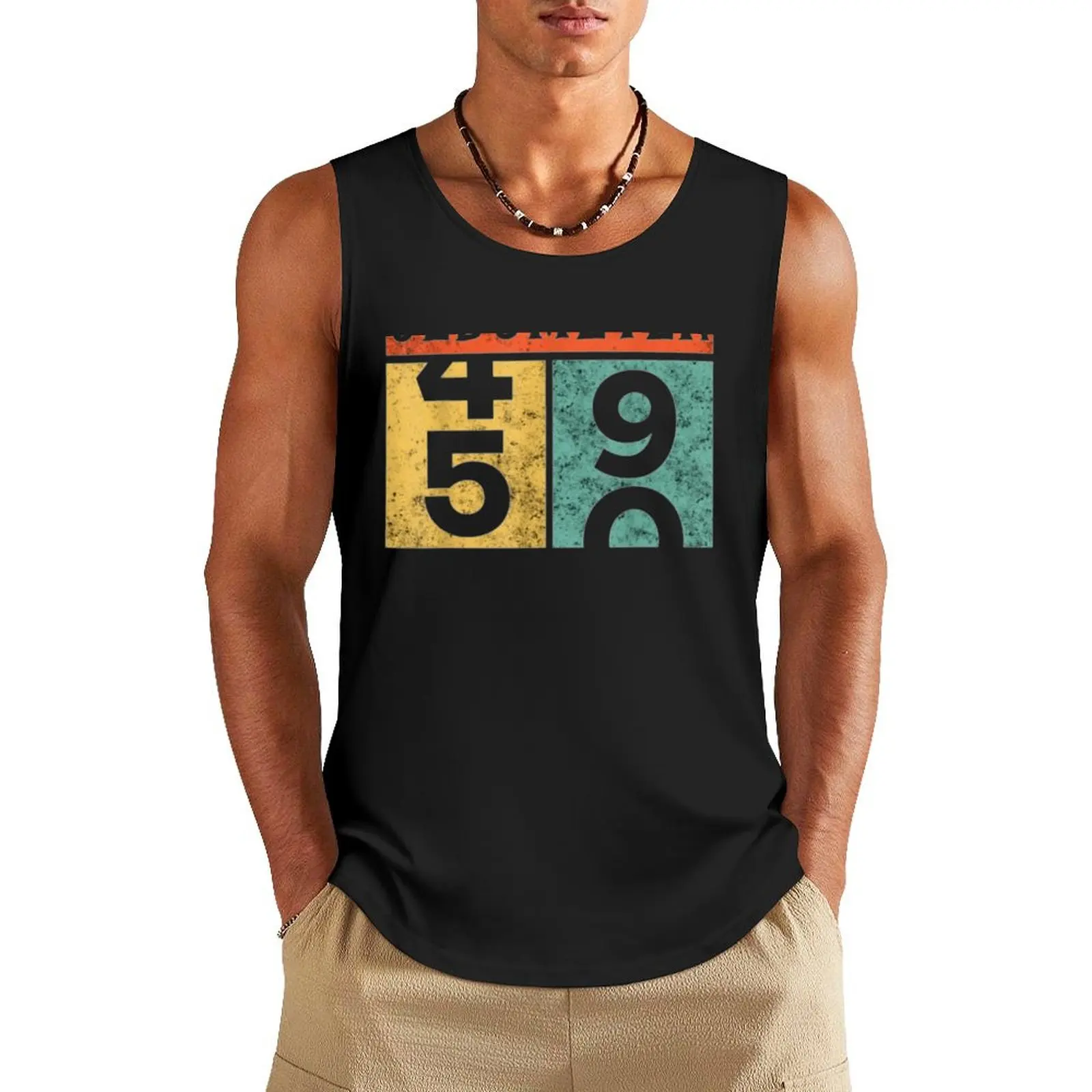 

Oldometers 49-50 Shirt 50th Birthday Tank Top Short sleeve Men's sports t-shirt
