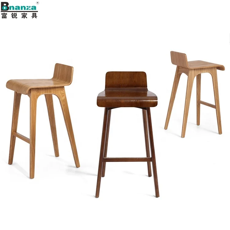 

Б-001 # Современный дизайн, барный стул из бука с высоким деревом, барный деревянный стул для отеля