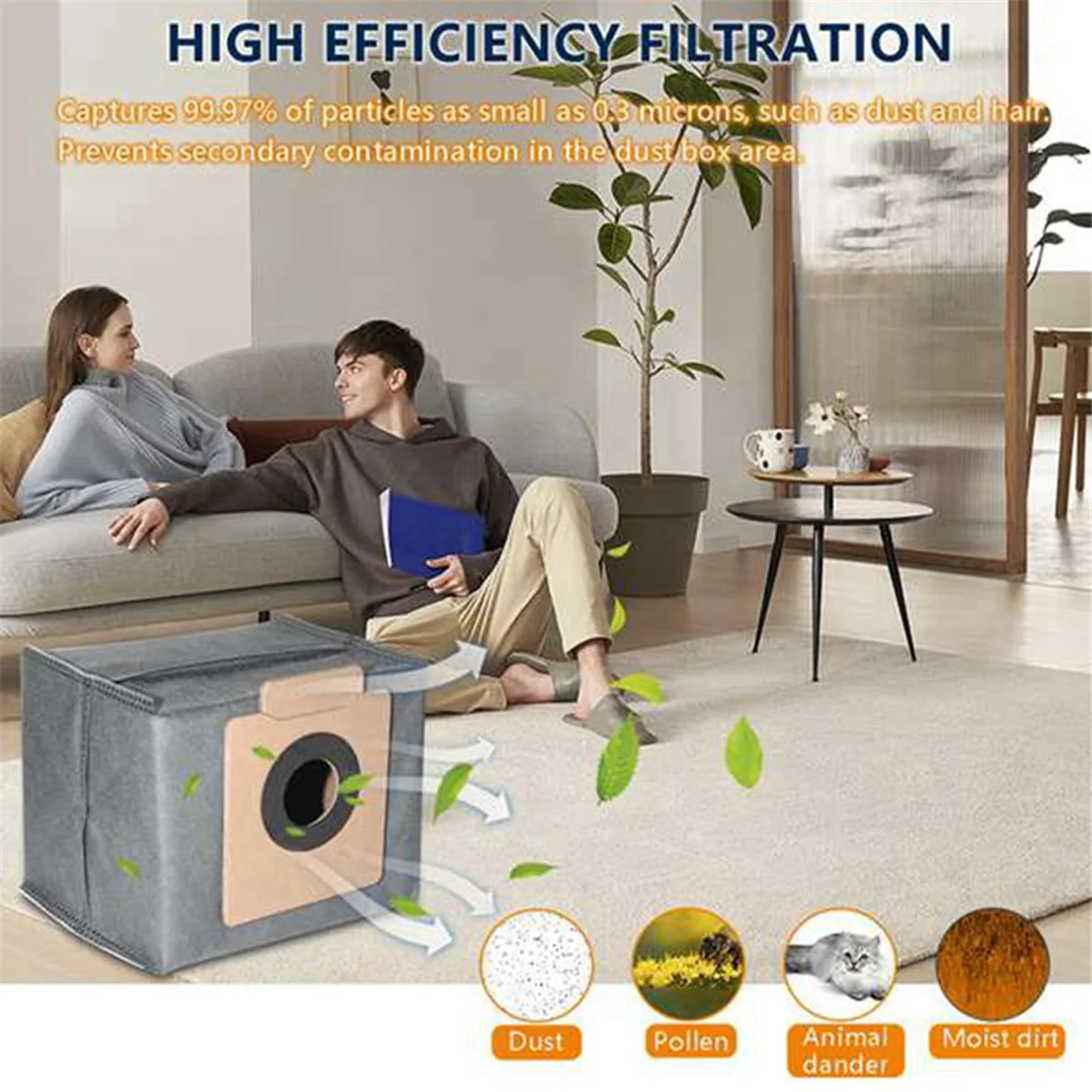 لفرشاة تنظيف X8 Pro الرئيسية فلتر Hepa ممسحة قماش خرقة كيس لجميع الغبار ملحقات استبدال أجزاء