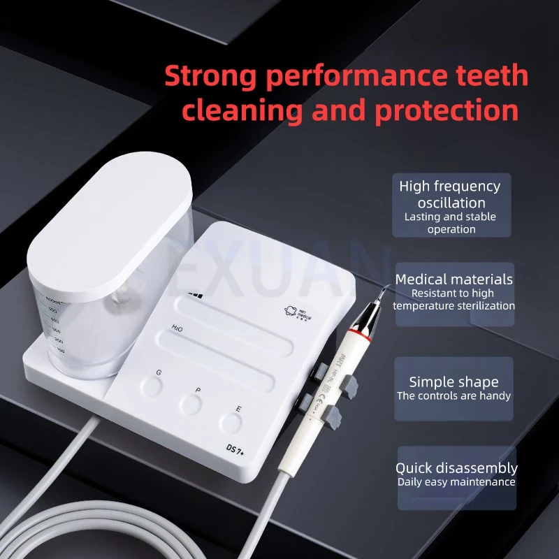 Ultrasonic Piezo Ems Woodpeckercavitron Led Handpiece Tanque para Endo Perio Dicas Maxpiezo7 +