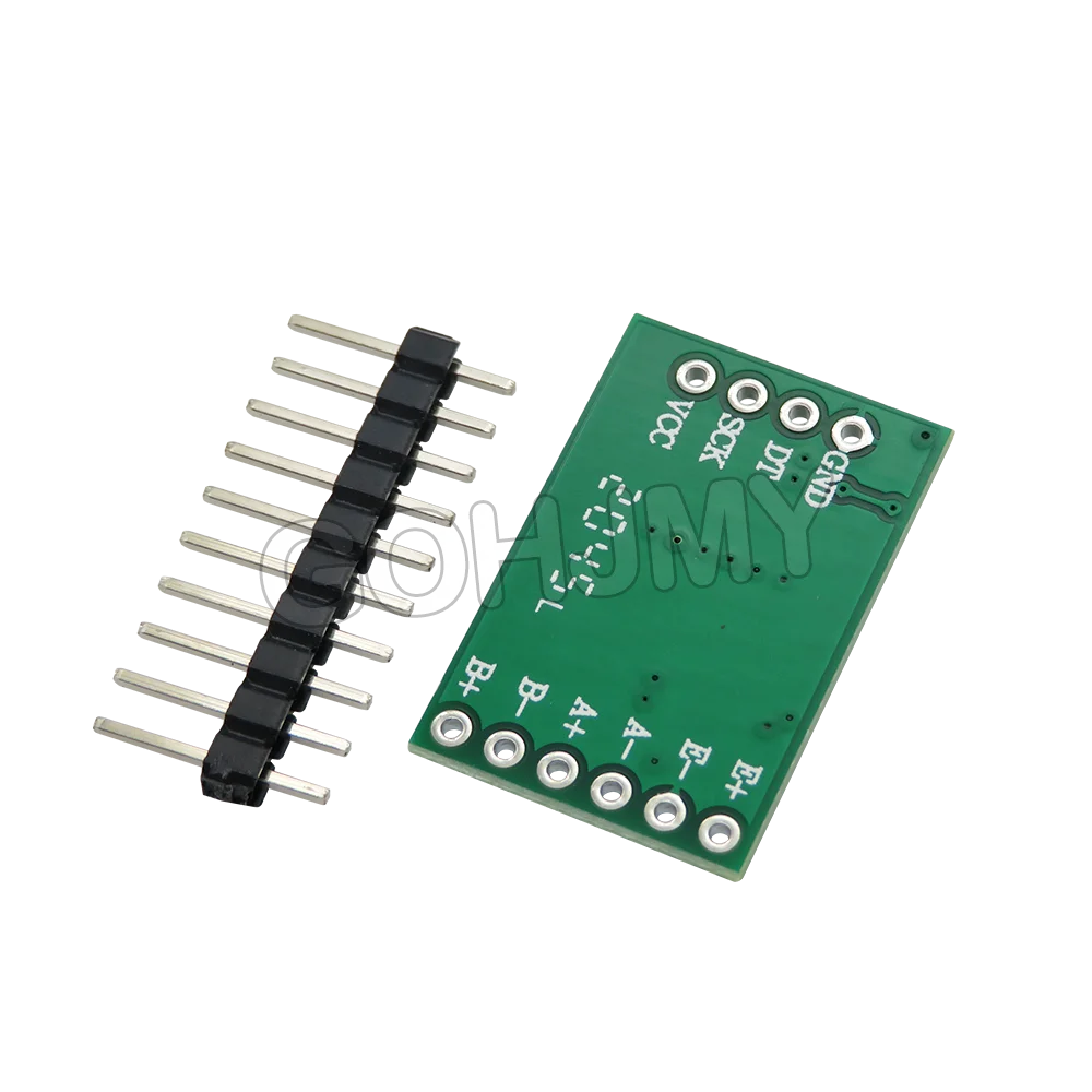 Módulo de Sensor de pesaje HX711, Sensor de presión de peso AD/Mini módulo de precisión estándar dedicado de 24 bits de doble canal