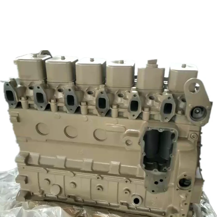 6BT 5.9L diesel engine long block 6 cylinders for truck and bulldozer