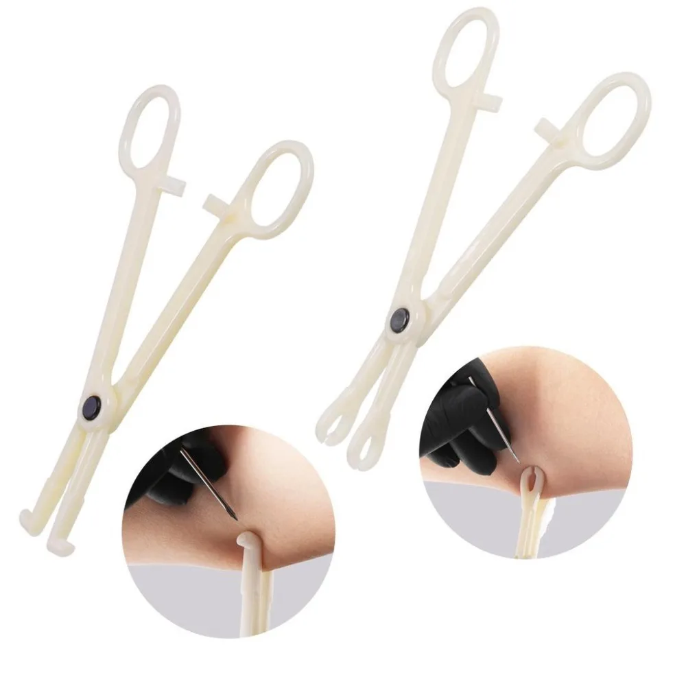 150/140/85/70/42Pcs Body Piercing Kit Jewelry Tool Belly Tongue Eyebrow Nipple Lip Nose Ring Needles Kit Tattoo Tool view 4