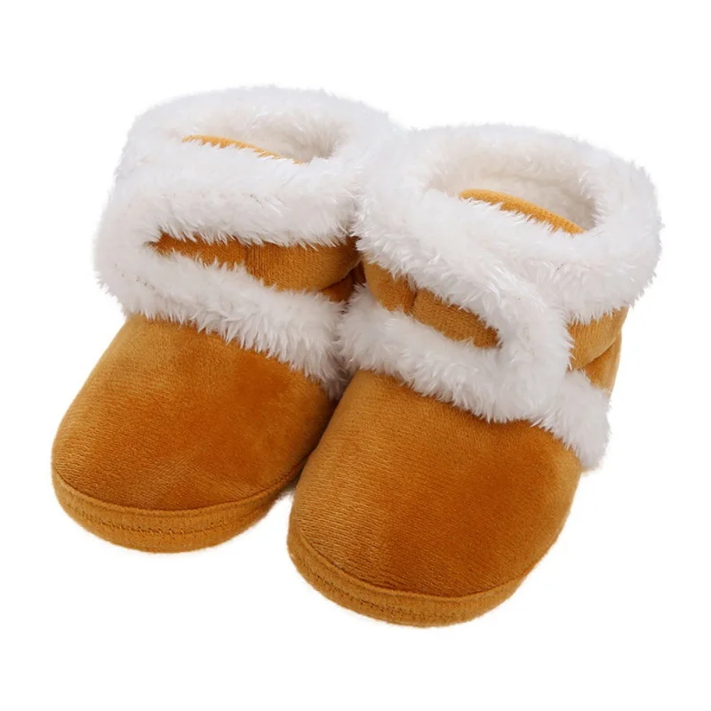 

Infant Boots Winter Baby Girl Shoes Soft Sole Anti-Slip Toddler Snow Warm Prewalker Newborn Boots