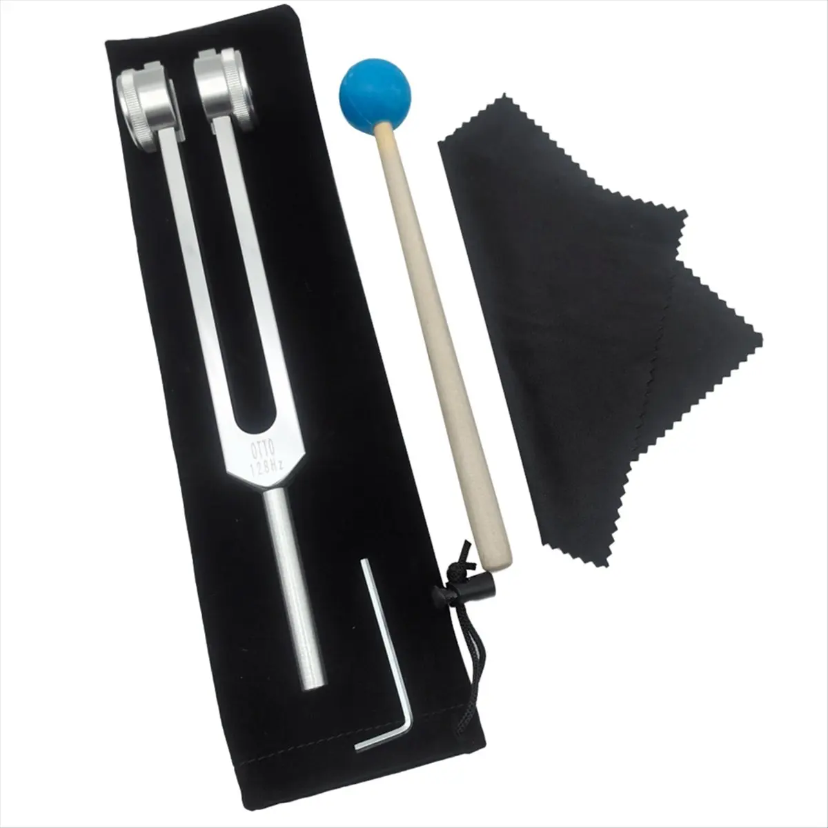 ABST Tuning Fork Set,OTTO128HZ Tuning Forks for Healing Chakra,Sound Therapy,Keep Body,Mind and Spirit in Perfect Harmony