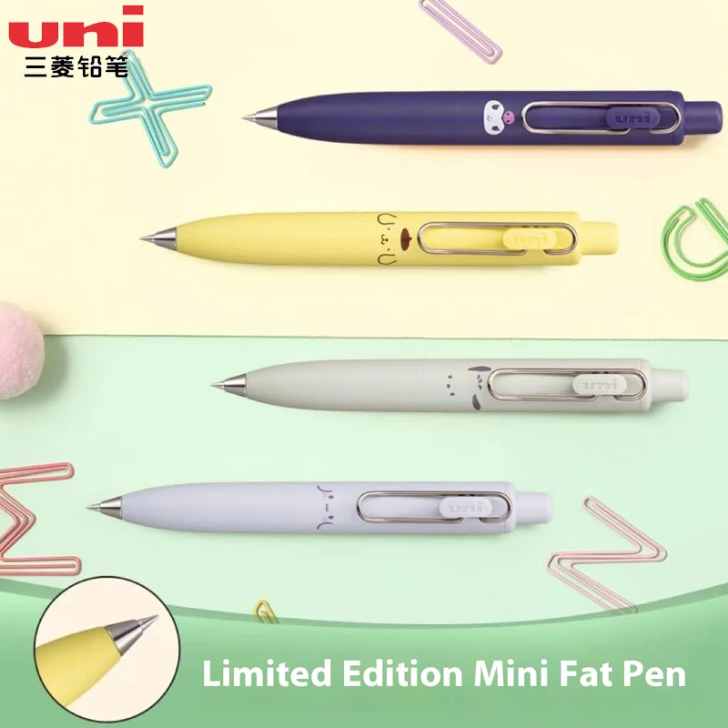 

Uni Ball One Sanrio Edition Gel Pen,Mini Fat Pocket Size Pen Cute Quick-Dry Black Ink Refillable ​Aesthetic Stationery ForTravel