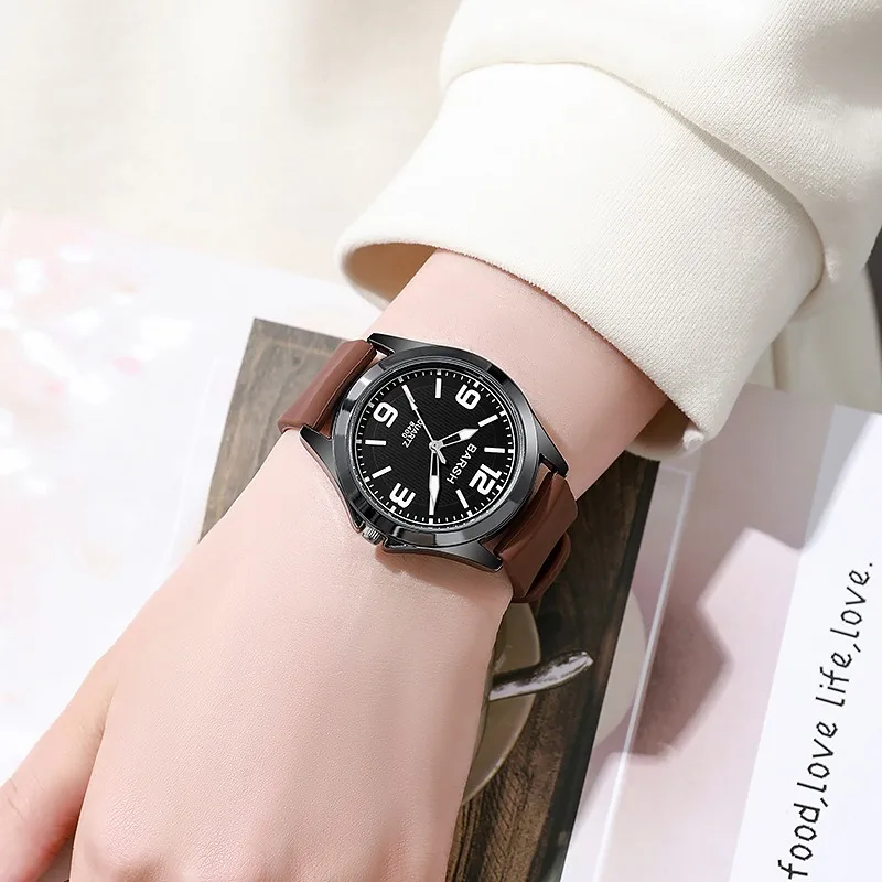 

Men's Quartz Watch Fashion Simple Sports Silicon Band Quartz Watches for Men Watch Student Wristwatch Relógios Masculino