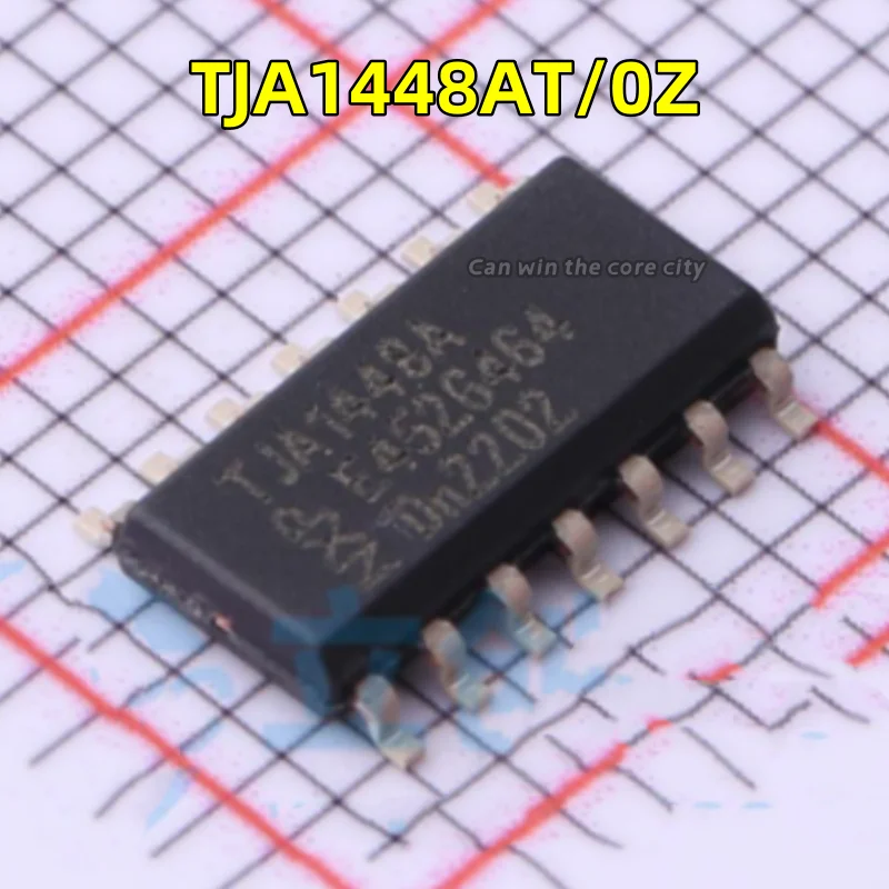 5-100 PCS/LOT New TJA1448AT/0Z screen printed TJA1448A package SOP-14, transceiver CAN chip in stock