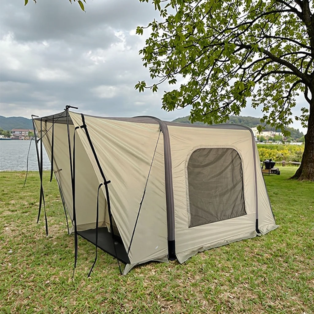 

Inflatable Rear Outdoor Side Tent Thickened Oxford Fabric Rain and Sunscreen Camping Tent Car Rear Tent