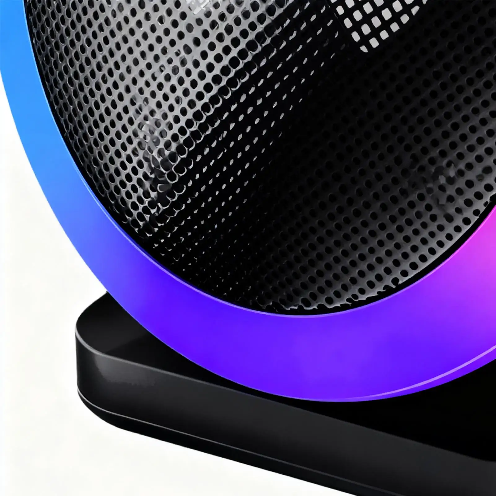 RGB Speakers LED Speaker RGB Ambient Lighting Rechargeable Full Color Car Lamp For DJ Stereo Desktop Car Party Living Room
