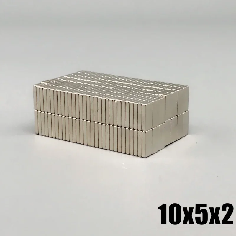 Fridge Tool Magnet 20/50/100/200/500/1000pcs Cuboid Shape 10x5x2mm Kitchen Office For Home Decoration 10*5*2 Hook Diy Imane