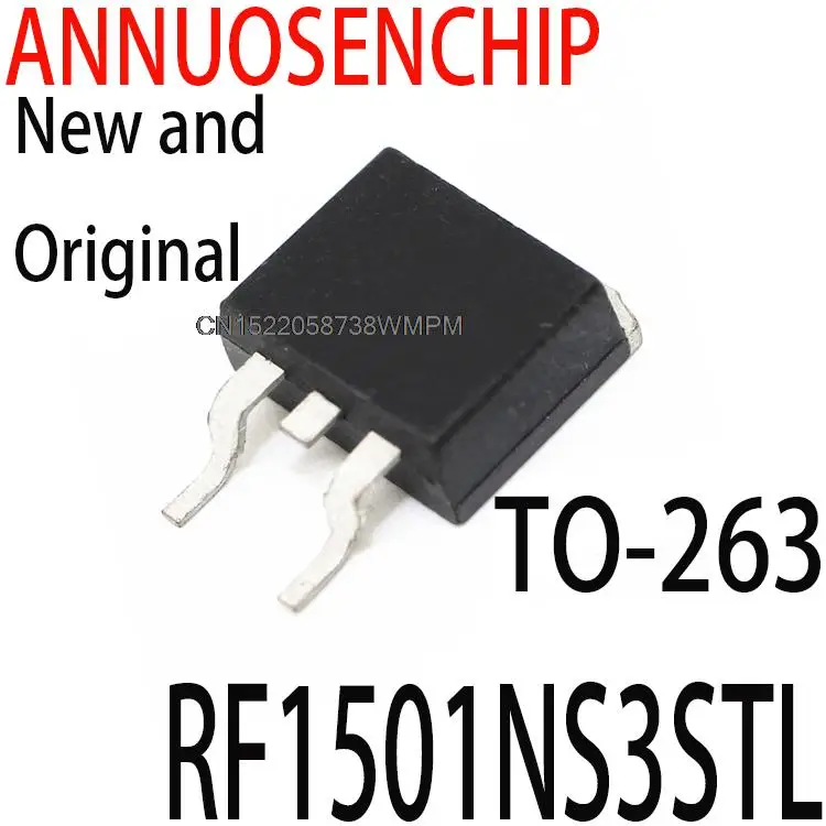 10PCS 100PCS/LOT New and Original RF1501 RF1501NS3STLTRPBF RF1501NS3STL D2KPA SMD TO-263 100% import brand RF1501NS3STL