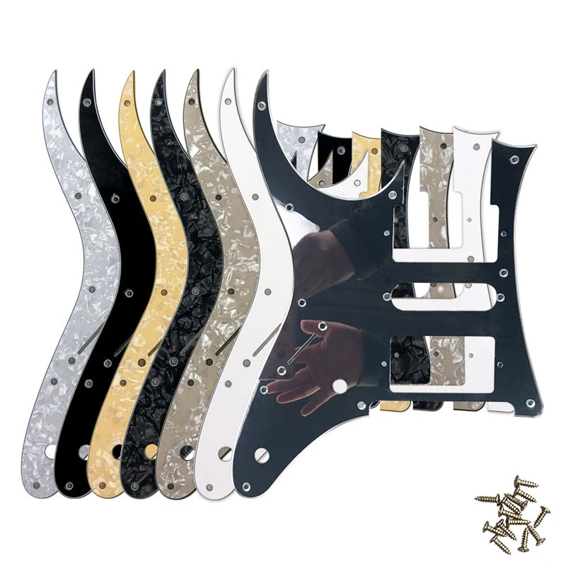 

Pleroo Custom Electric Guitar Parts - For Left Handed MIJ 2016 Year Ibanez RG 2550Z Guitar Pickguard Pickup Scratch Plate