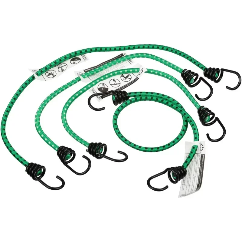 Ozark trail®Gummi-Bungee-Schnüre in 4er-Pack, 2-18 "und 2 - 24"