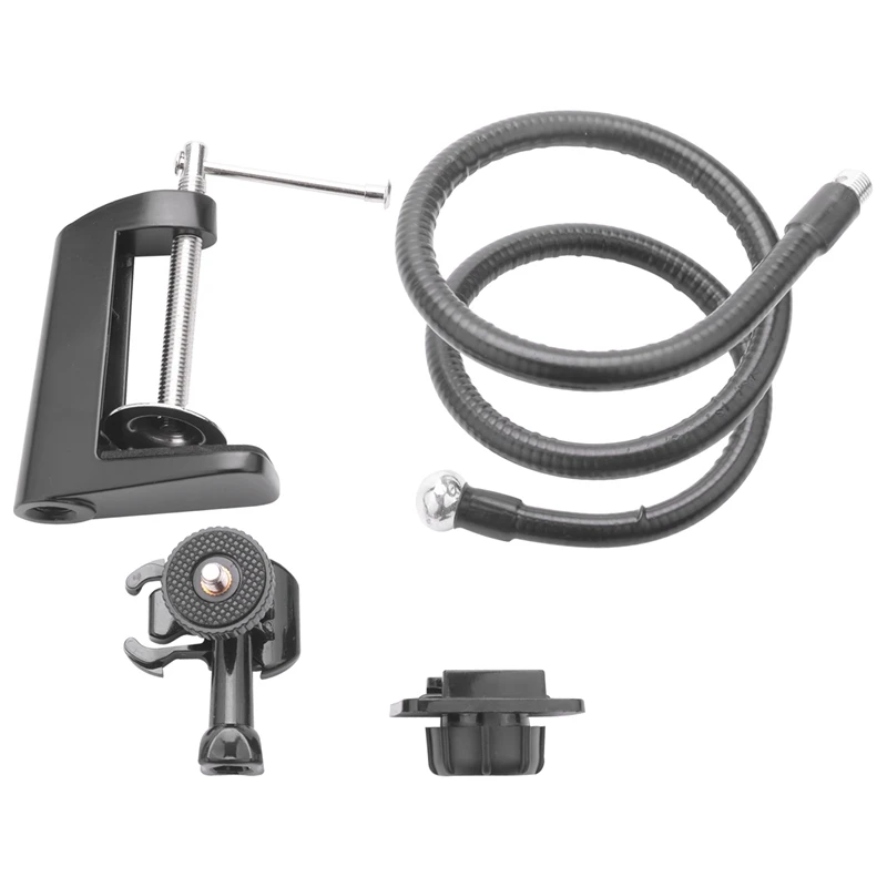 

AED5-Webcam Stand, Upgraded Webcam Mount Stand With Flexible Gooseneck Arm And Clamp, Suit For Logitech Webcam C920,C922,C930