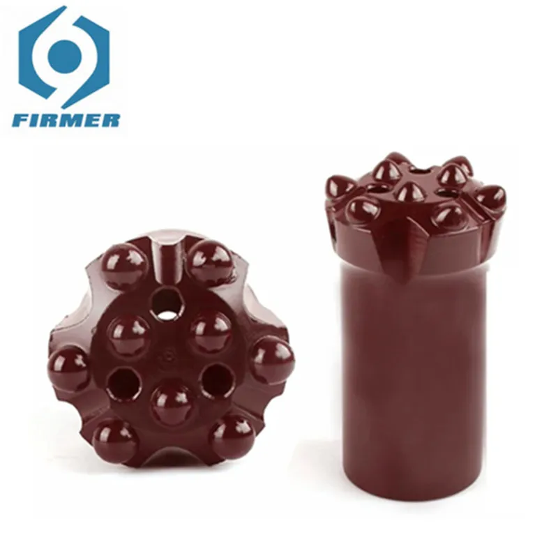 R32 45mm  46mm  48mm 50mm 55mm 60mm 65mm 75mm  9 Teeth Rock Ore Forging Tools Top Hammer Thread Drilling Bit