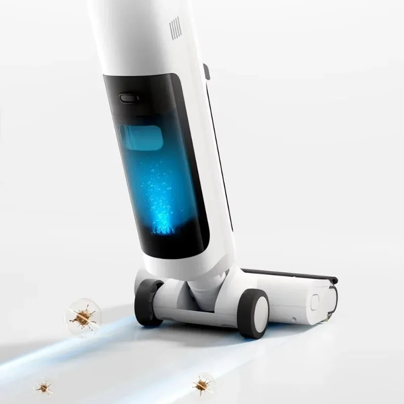 XIAOMI MIJIA 무선 바닥 세탁기 4C 엉킴 방지 습식 및 건식 진공 청소기 홈 자체 청소 크롤러 롤러 브러시 Mopping D304