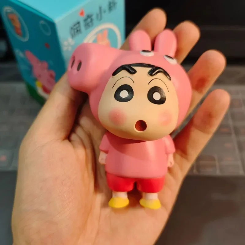 

New Crayon Shin-chan Peppa Pig Model Figure Creative Trendy Toy Doll Animation Wholesale For Children's Gifts