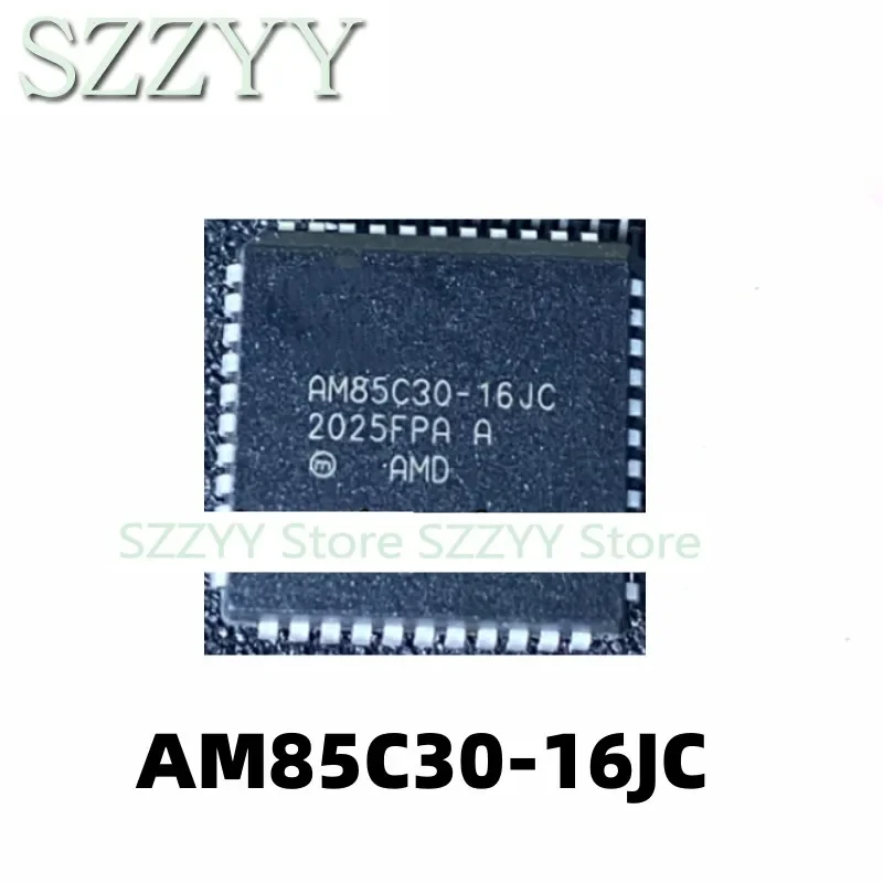 5PCS AM85C30-16JC PLC C44 Encapsulated Enhanced Serial Communication Controller IC