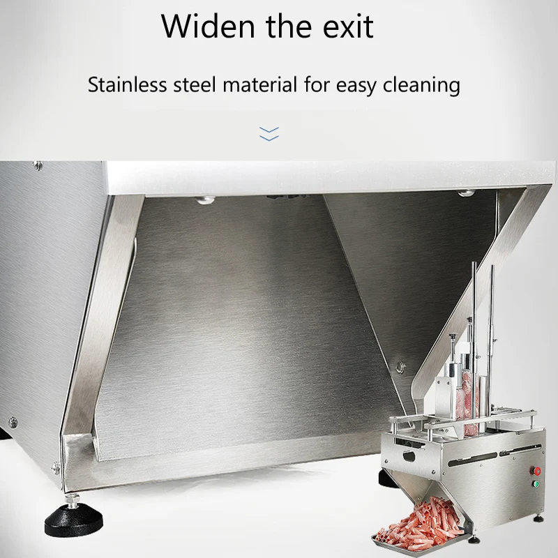 

Автоматическая замораживающая мясорубка, высокоуровневая слайсер для резки мяса из баранины, крупного рогатого скота, баранины, замораживания мяса