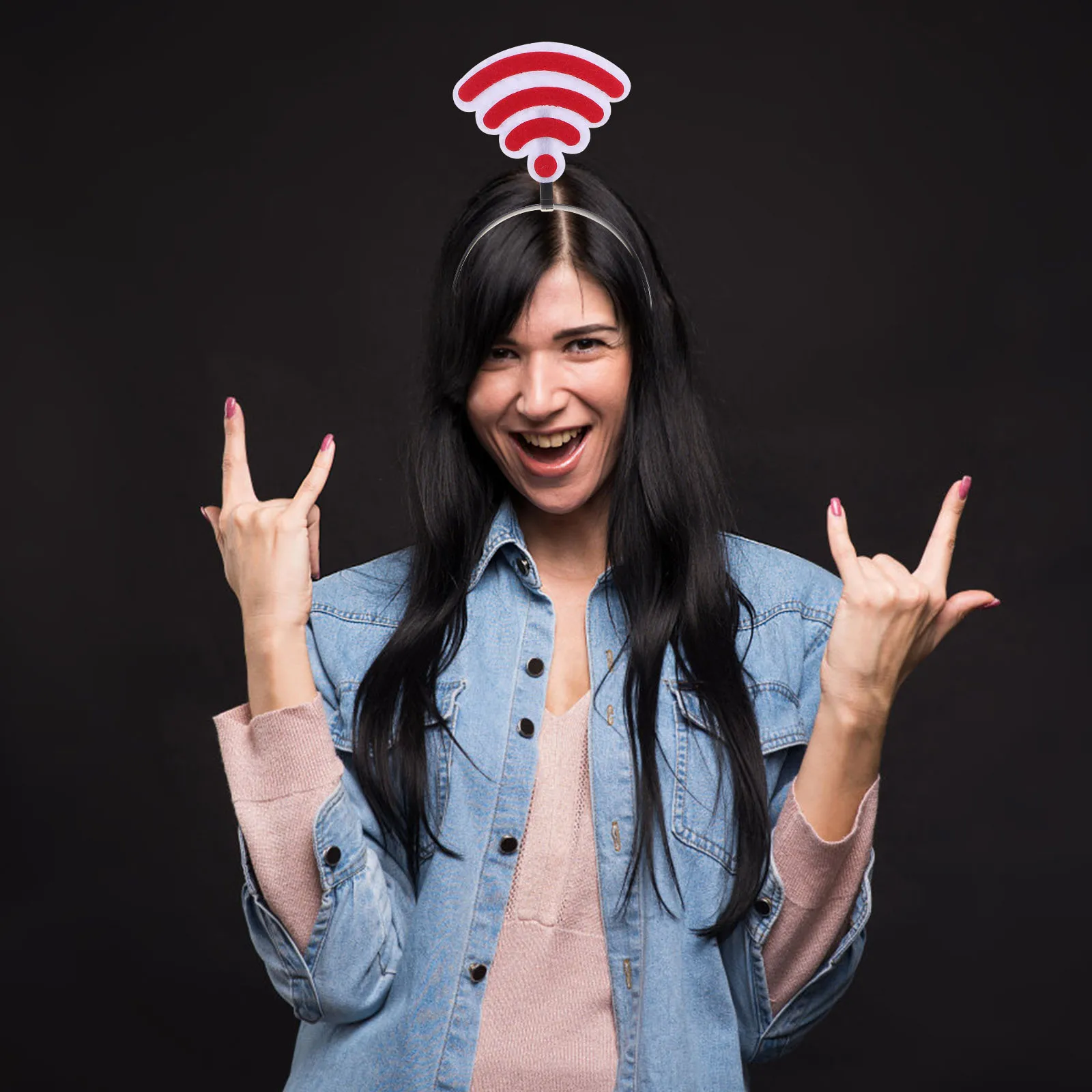 

3pcs Halloween Headband Set Funny Question Mark Signal Lightweight Comfortable Party Photo Booth Props Costume