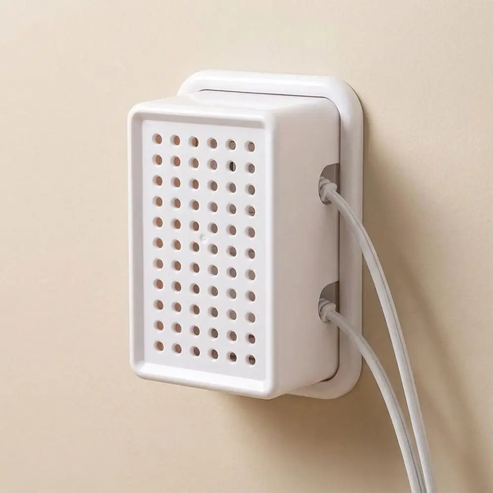 Self-Adhesive Waterproof Socket Box Thickened Safety Switch Protection Cover Anti-touch Plastic Wall Socket Cover Bathroom