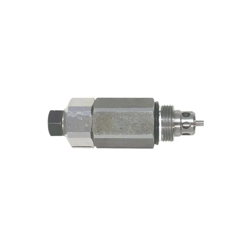 For YC35 Excavator Walking Valve Relief Safety Regulating Control Distribution Valve, 71mm Length 21mm Thread Hydraulic Parts