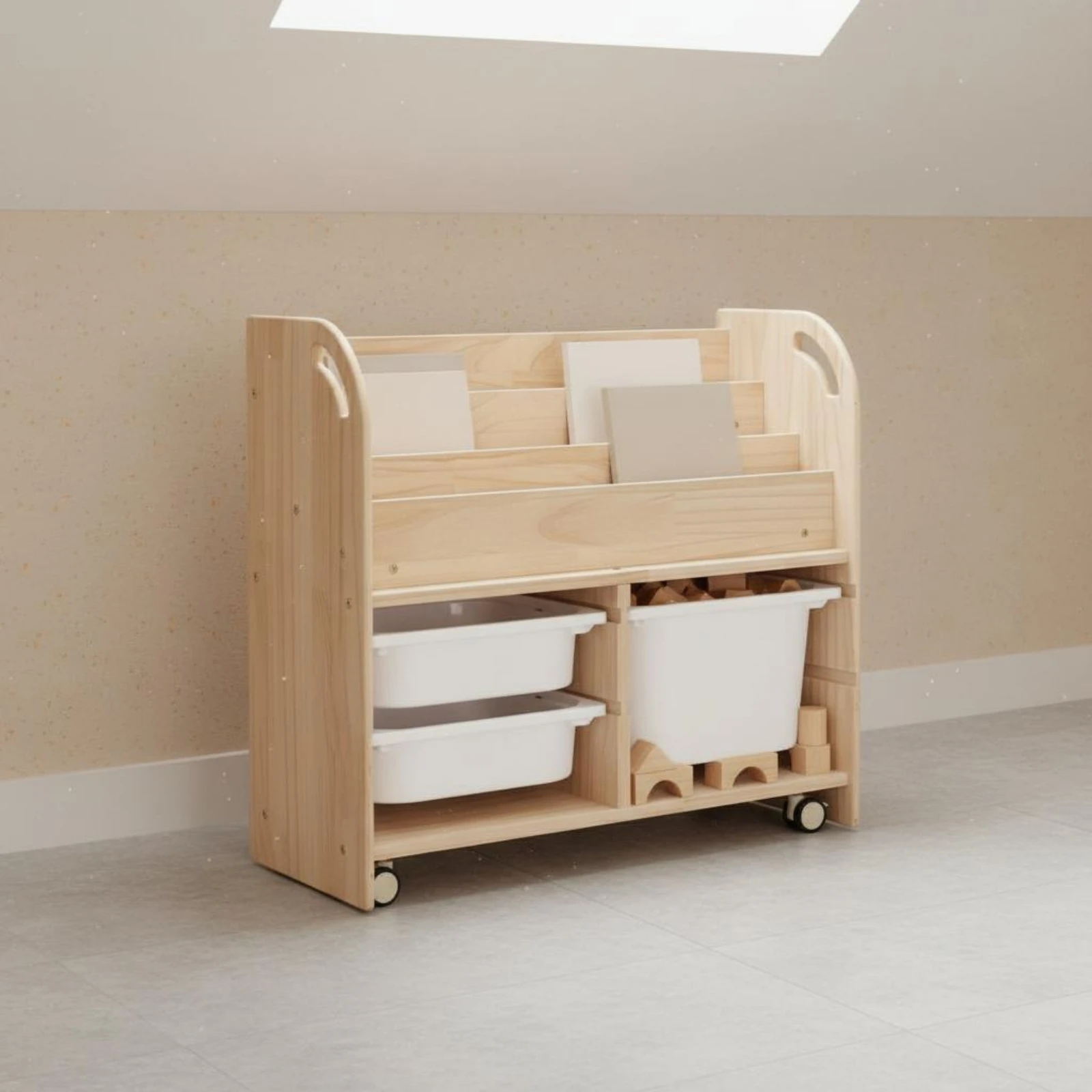 Etagere-de-rangement-pour-livres-et-jouets-pour-enfants-grande-capacite-bibliotheque-en-bois-pour-enfants-organisateur-de-livres-et-de-jouets-facile-a-nettoyer-pour-les-enfants-d'age-prescolaire