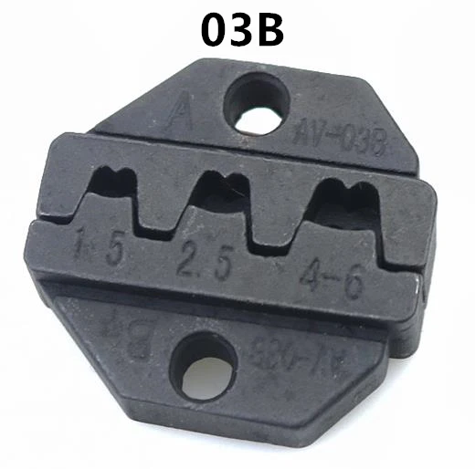 CRIMPING PILER Crimping machine one set 02B / 03B / 30J /40J / 05WF/ 06WF Tool parts modules one set jaws