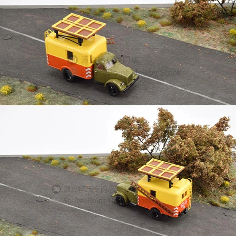 

Масштабная модель 1:43: Спецтехника ГАЗ-51А (автовышка) — Статическая коллекционная модель для демонстрации, подарок
