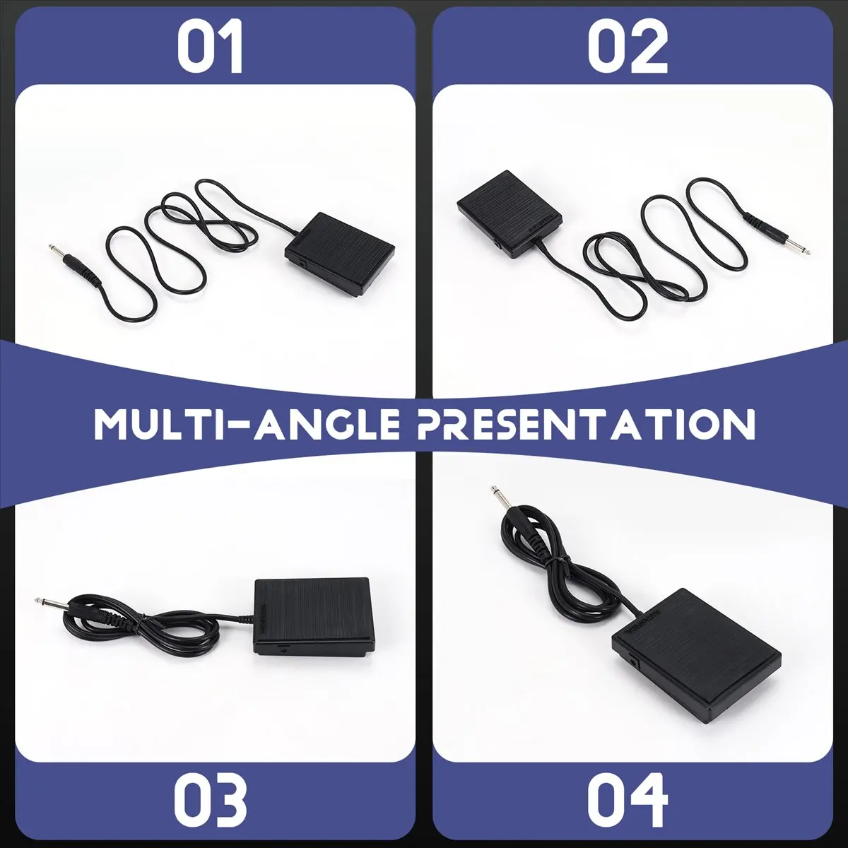 

Sports Universal Electronic Piano Foot Sustain Pedal Controller Switch Compatible Damper Pedal Keyboards