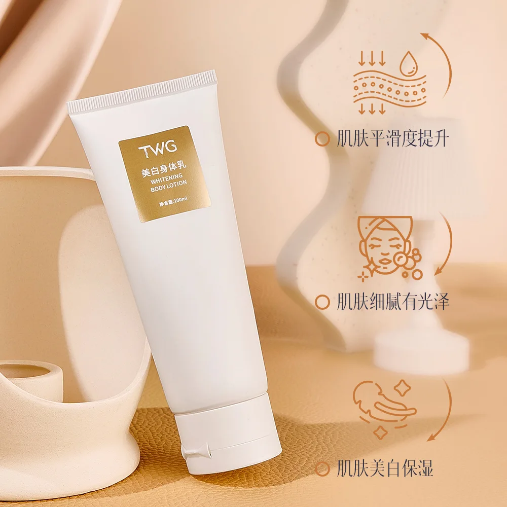 TWG Whitening & Hydrating Body Lotion - Brightens Dull Skin & Improves Dark Spots for All-Over Glow, Moisturizing